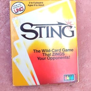 1984 Sting the wild card game that zings you opponents!